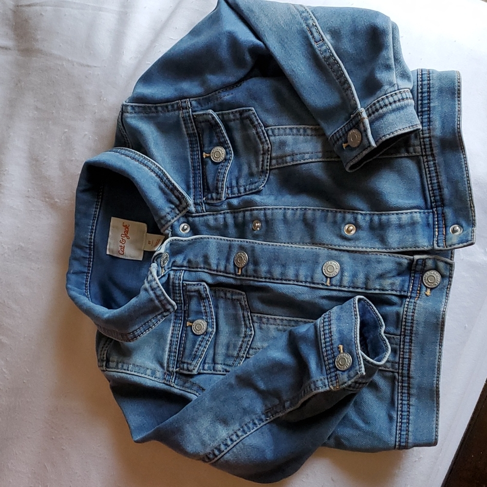 Toddler Girl Denim Jacket